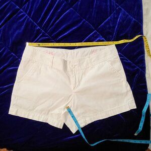 Lilly Pulitzer Womens The Callahan Short Size 8 White